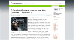Desktop Screenshot of chromescreen.com